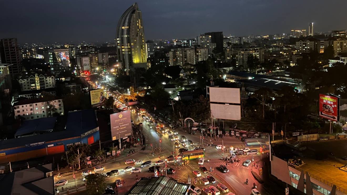 Aerial view of Nairobi City. PHOTO/MAC OTANI